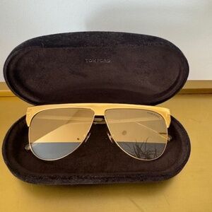 Tom Ford FT0707 WINTER 18K GOLD-PLATED SUNGLASSES